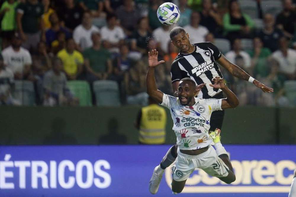 Goiás bate líder Botafogo e deixa zona do rebaixamento do Brasileiro