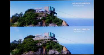 Vereadores do Rio vistoriam obras de tirolesa no Pão de Açúcar