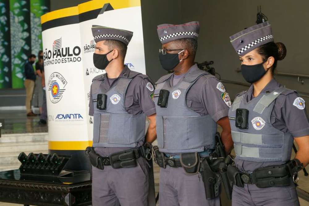 Letalidade policial em São Paulo cai com uso de câmeras corporais