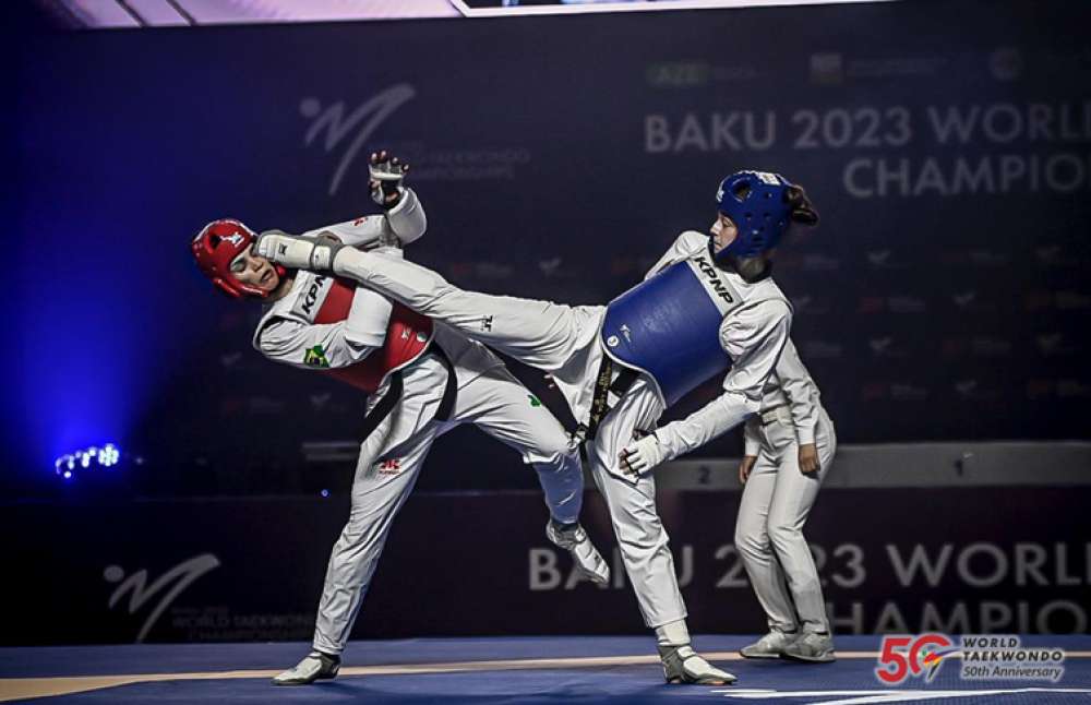 Caroline Santos conquista medalha de prata no Mundial de Taekwondo