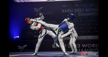 Caroline Santos conquista medalha de prata no Mundial de Taekwondo