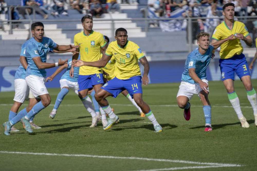 Brasil perde para Israel e dá adeus ao Mundial sub-20 de futebol