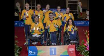 Brasil fica a uma medalha da 500ª na história do Parapan de Jovens