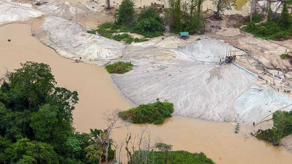 Garimpo de ouro na Amazônia cresceu mais de 90% em oito anos