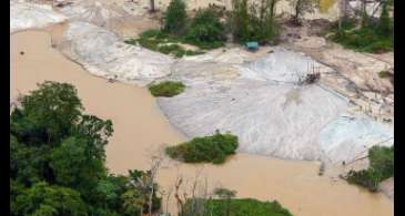 Garimpo de ouro na Amazônia cresceu mais de 90% em oito anos