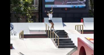 Skate street: Rayssa, Pâmela e Gabi avançam à semi do Pro Tour de Roma