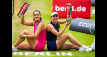 Luisa Stefani fatura título de duplas femininas do WTA 500 de Berlim