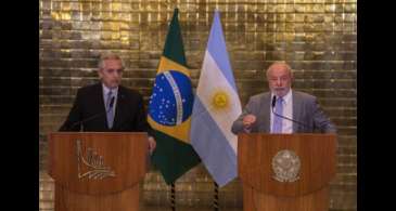 Lula recebe presidente da Argentina nesta segunda-feira