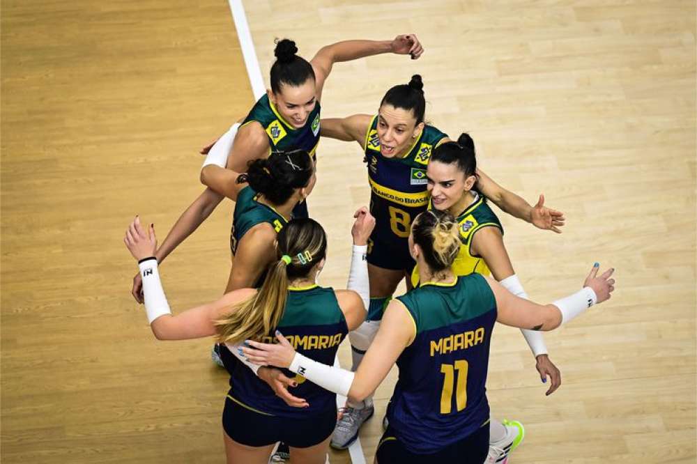 Liga das Nações Feminina: Brasil vira e vence a atual campeã Itália