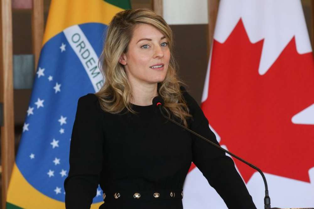 Lula recebe chanceler canadense Mélanie Joly