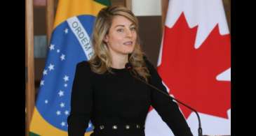 Lula recebe chanceler canadense Mélanie Joly