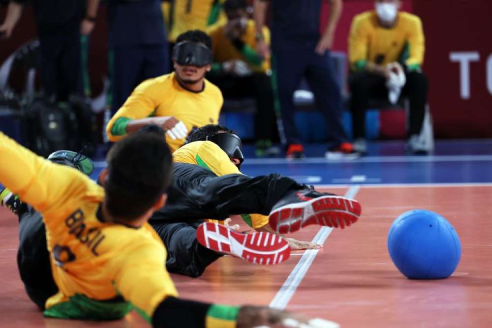 Seleção masculina estreia com vitória no Mundial de goalball