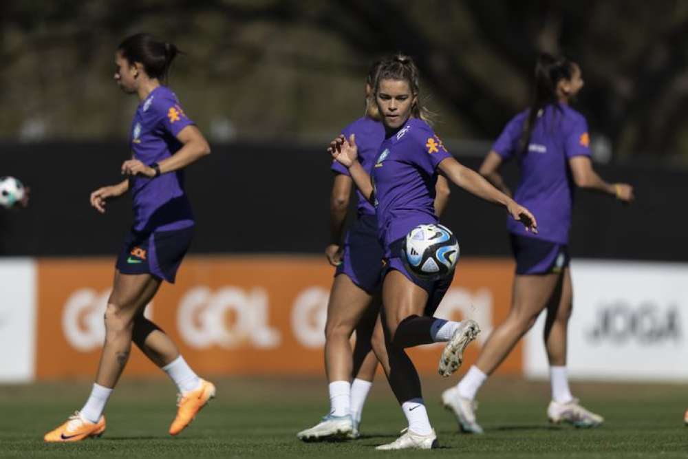 Mundial feminino: Brasil faz primeira atividade com bola na Austrália