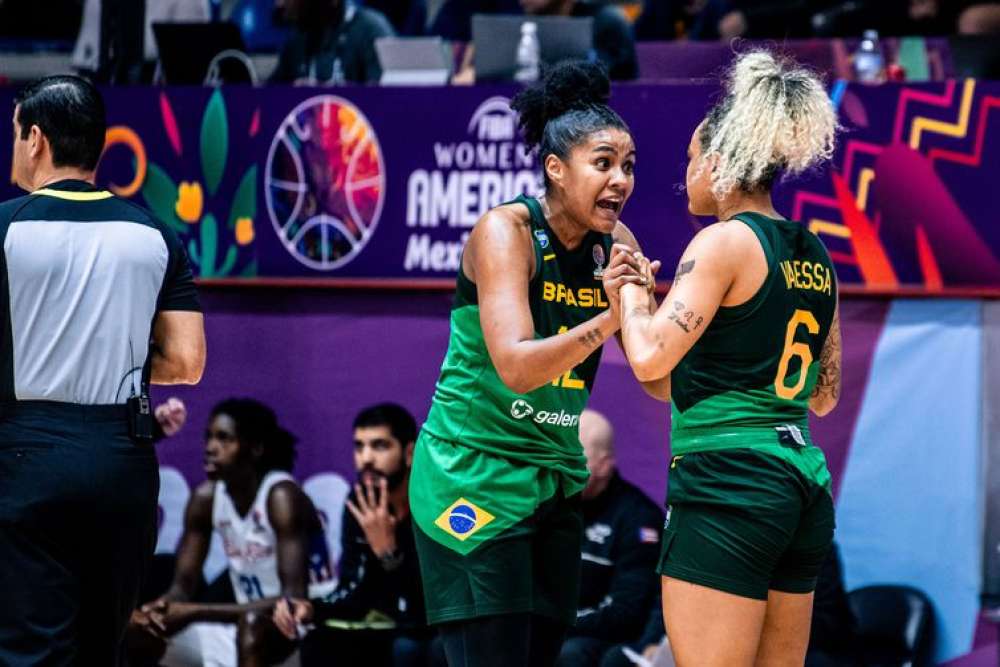 Basquete: Brasil encara EUA à noite por título inédito na AmeriCupW