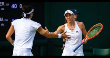 Duplas de Luisa Stefani e de Marcelo Melo se despedem de Wimbledon