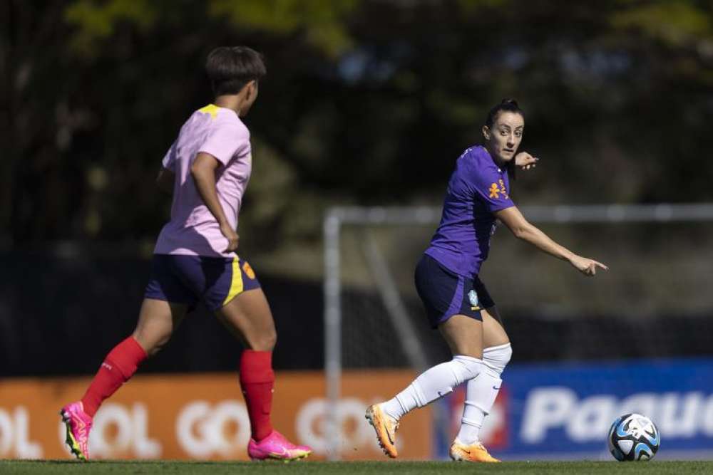 Seleção bate China em último jogo-treino antes do Mundial Feminino