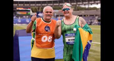 Alessandro Silva é tricampeão mundial paralímpico em Paris