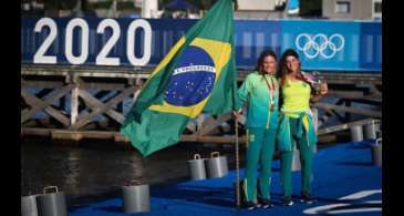 Martine e Kahena conquistam a prata em evento-teste para Paris 2024