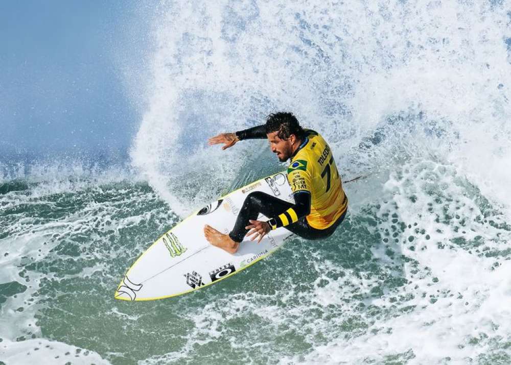 Surfe: Filipinho é tricampeão na África do Sul e carimba vaga em Paris