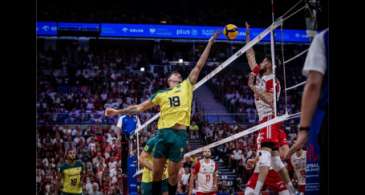 Vôlei: Brasil cai para anfitriã Polônia nas quartas e dá adeus à Liga