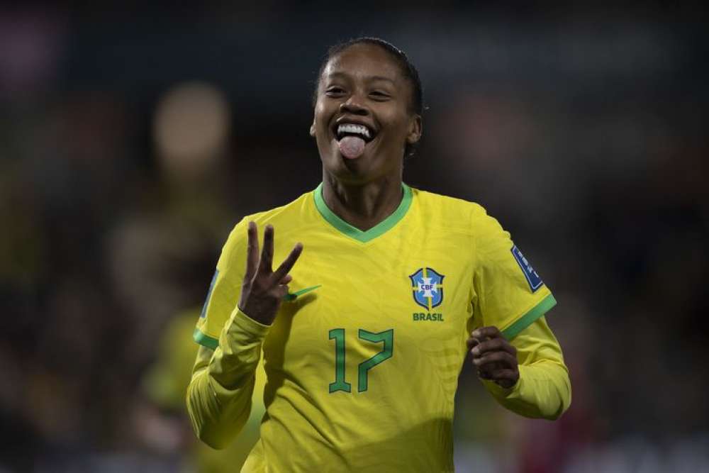 Com Ary Borges, Brasil goleia o Panamá na estreia do Mundial feminino