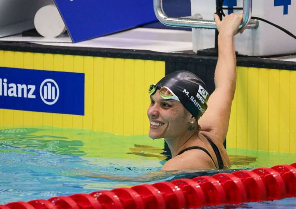 Natação: Carol Santiago é ouro, o 1º do Brasil no Mundial Paralímpico