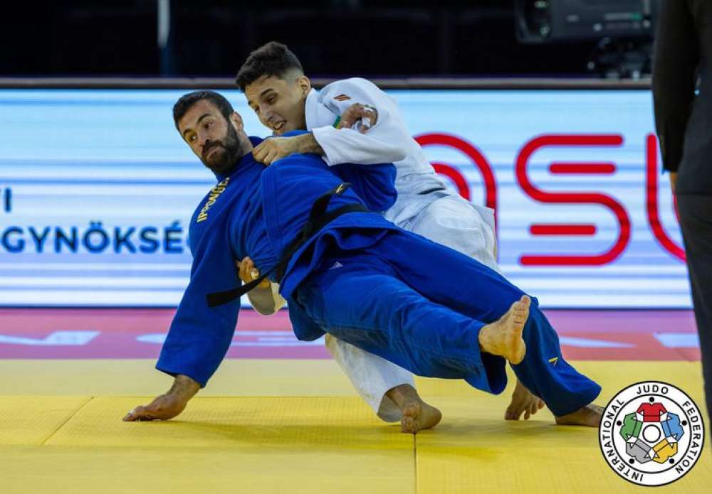 Guilherme Schmidt é vice-campeão do Masters de Judô na Hungria