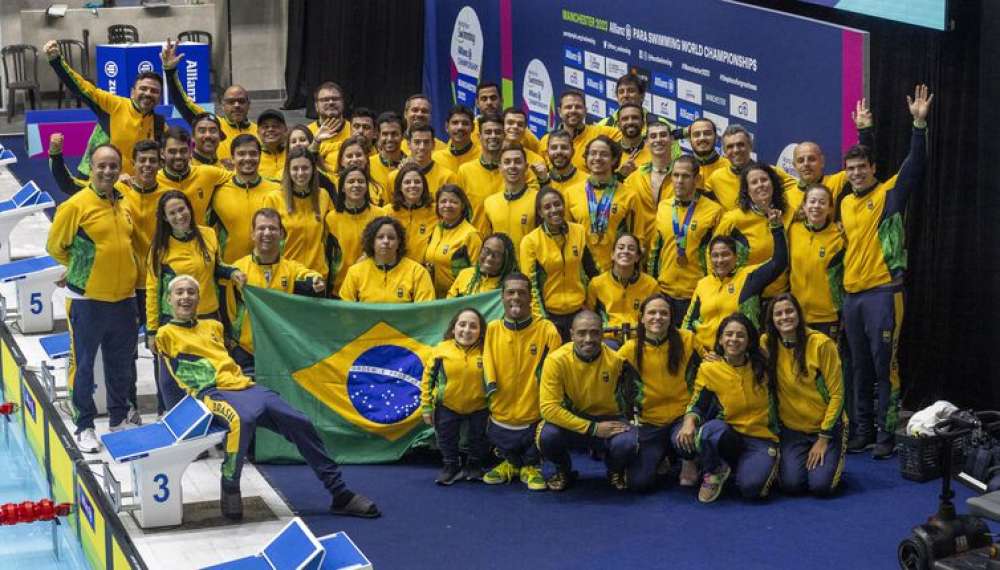 Brasil fecha Mundial de Natação Paralímpica com 46 pódios