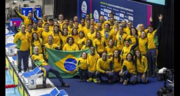 Brasil fecha Mundial de Natação Paralímpica com 46 pódios