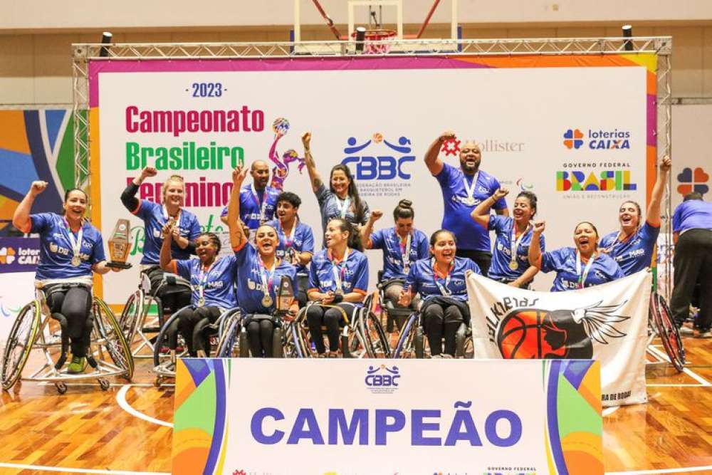 APP conquista Brasileiro feminino de basquete em cadeira de rodas