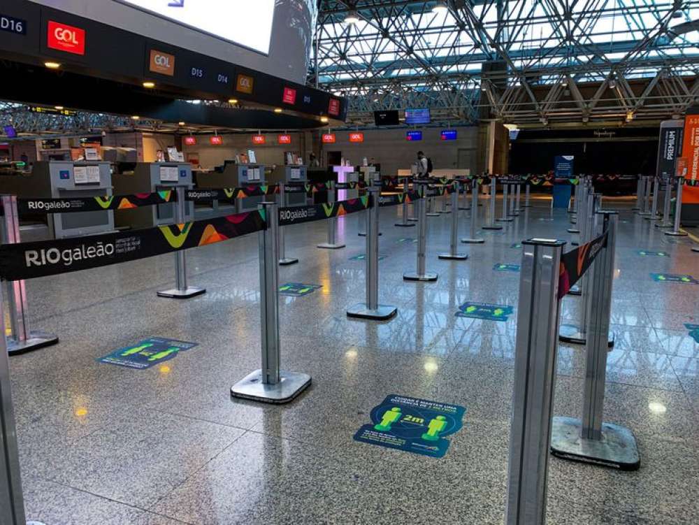 Galeão está atrás de nove aeroportos brasileiros em embarques