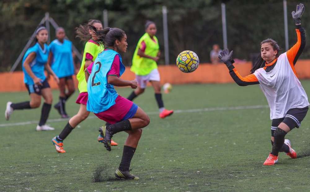 Futebol feminino ainda é predominantemente amador no Brasil