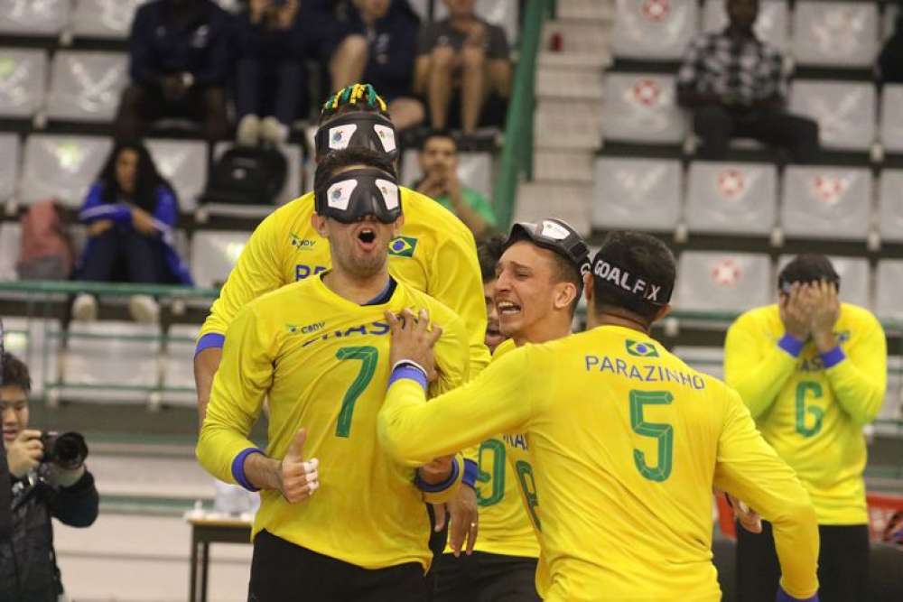 Brasil vence de virada e conquista o tricampeonato mundial de goalball