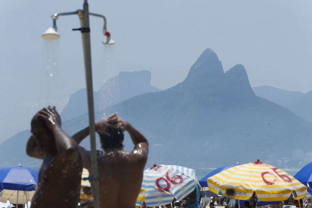 Rio bate recorde de temperatura no inverno, com máxima de 39,2°C