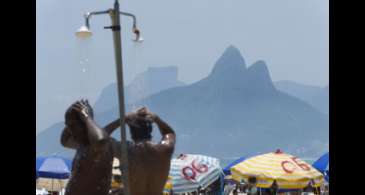 Rio bate recorde de temperatura no inverno, com máxima de 39,2°C