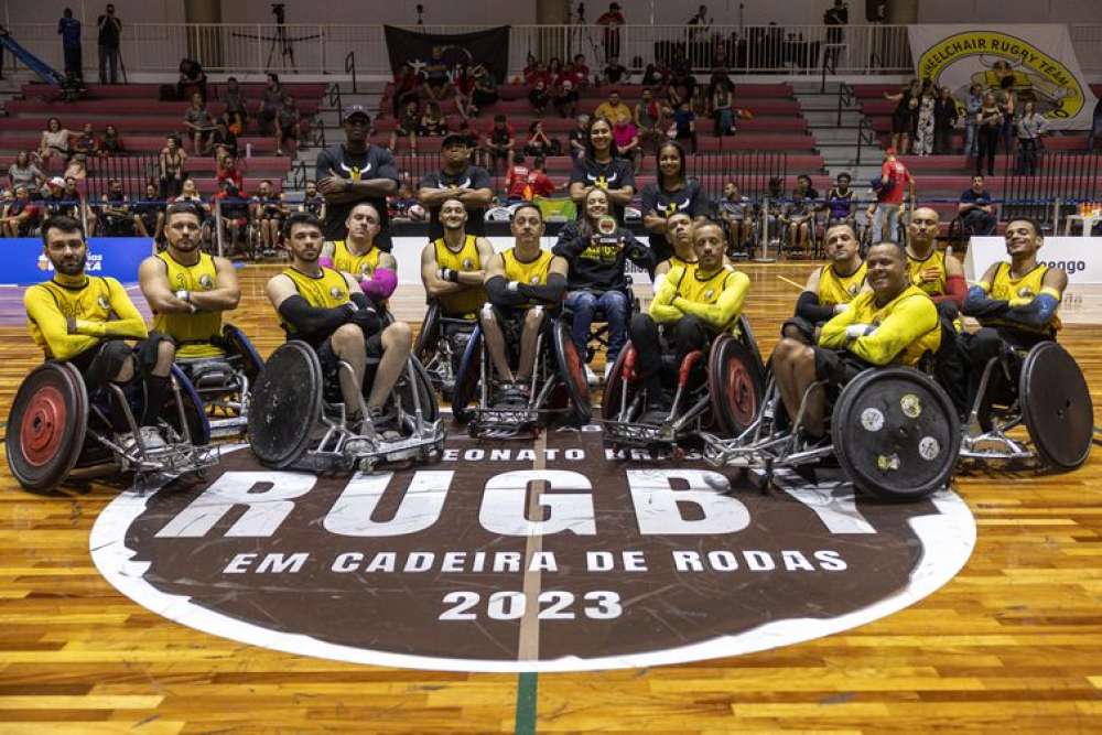 Santer é campeão do Brasileiro de rúgbi em cadeira de rodas