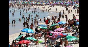 Rio tem o dia mais quente do inverno, mas frente fria chega ainda hoje