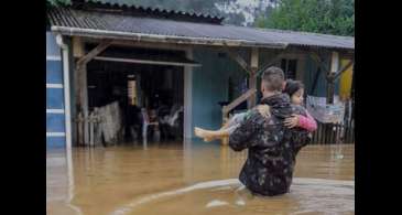 Inmet prevê mais chuva forte em parte do Rio Grande do Sul