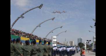 Sambódromo de São Paulo recebe desfile de 7 de setembro