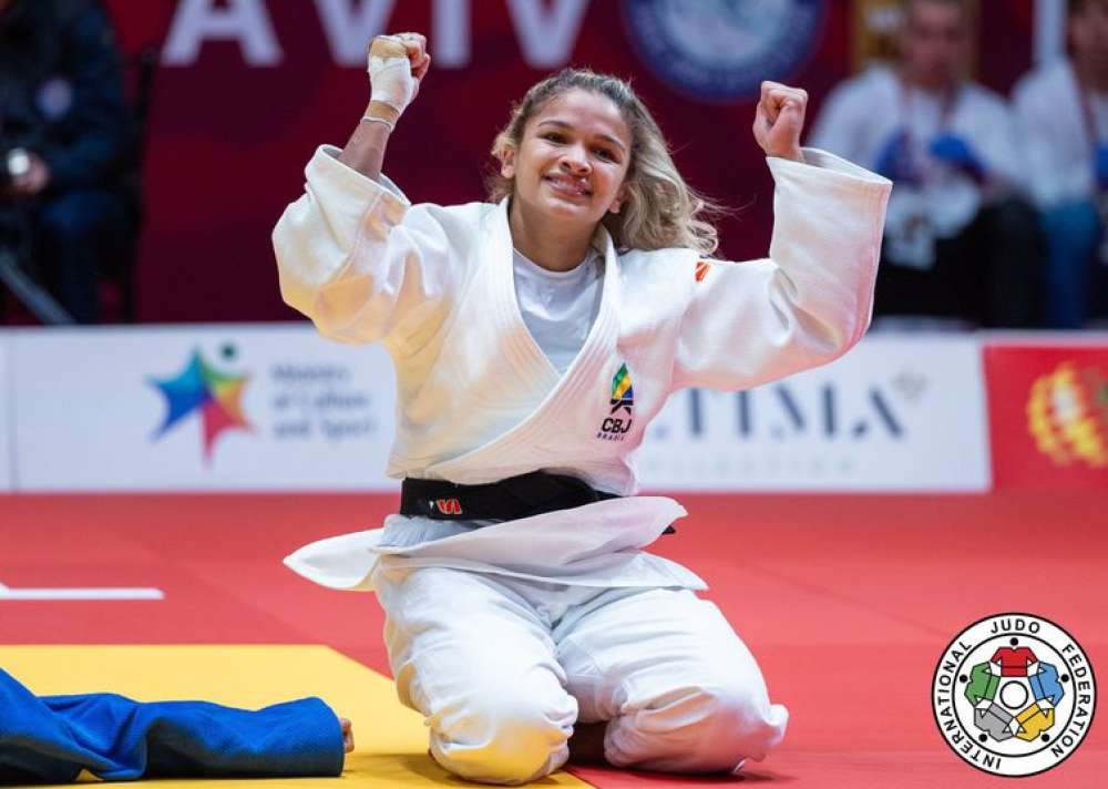 Judoca Larissa Pimenta é tetracampeã pan-americana