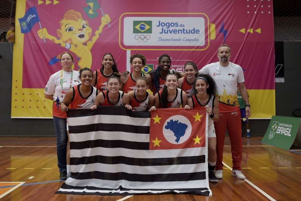 Campeão geral, SP termina Jogos da Juventude com brilho no basquete