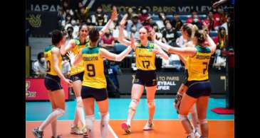 Pré-Olímpico de vôlei feminino: Brasil derrota Porto Rico por 3 a 0