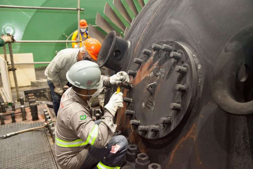 Usina Nuclear Angra 2 faz parada para reabastecimento de combustível