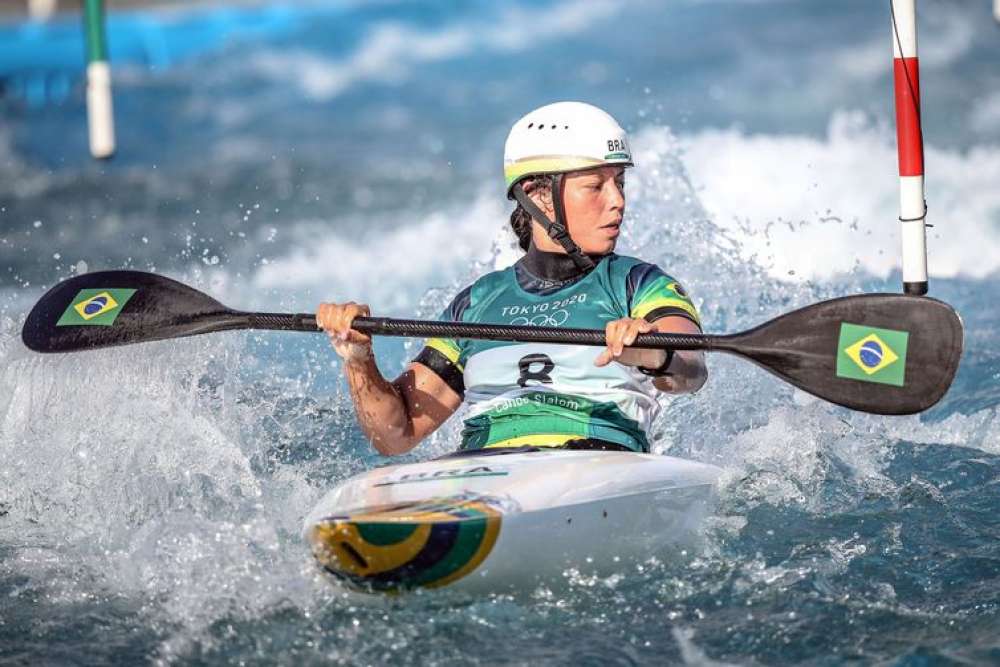 Canoagem slalom: Ana Sátila garante presença nos Jogos de Paris