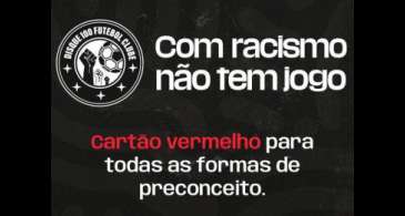 Final da Copa do Brasil terá campanha de combate ao racismo