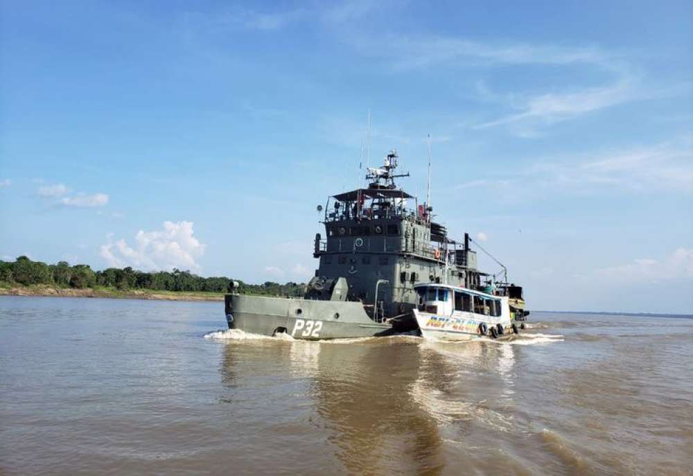 Marinha apreende cerca de 1,3 tonelada de drogas no Amazonas