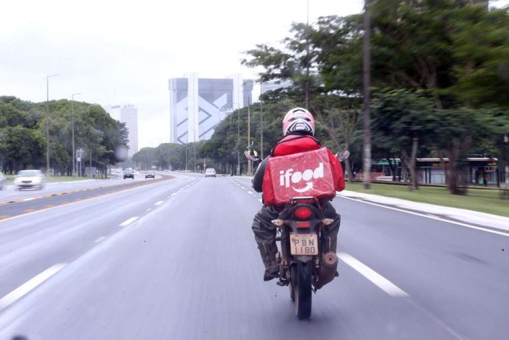 Motoboys fazem paralisação em São Paulo