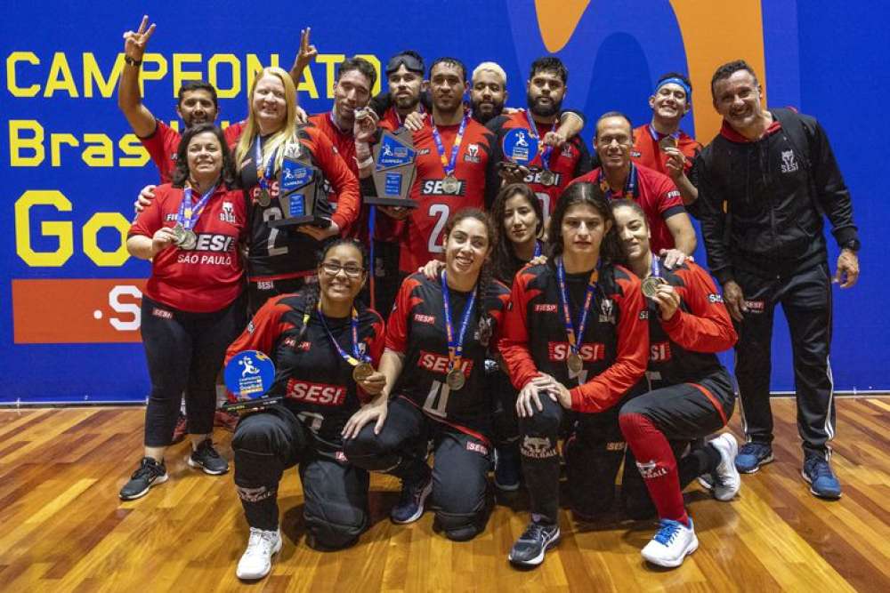 Sesi-SP domina Campeonato Brasileiro de goalball