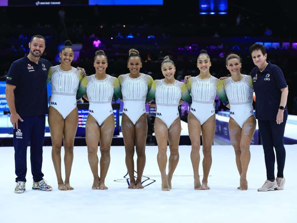 Ginástica artística: seleção feminina confirma vaga nos Jogos de Paris