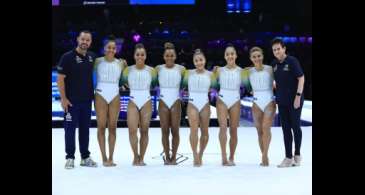 Ginástica artística: seleção feminina confirma vaga nos Jogos de Paris